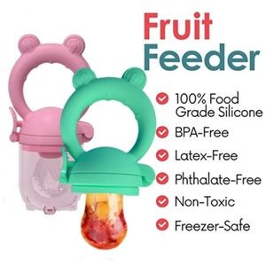 Baby fruit food feeder pacifier